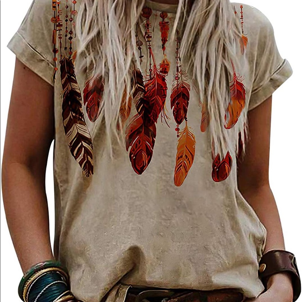 Feather shirt